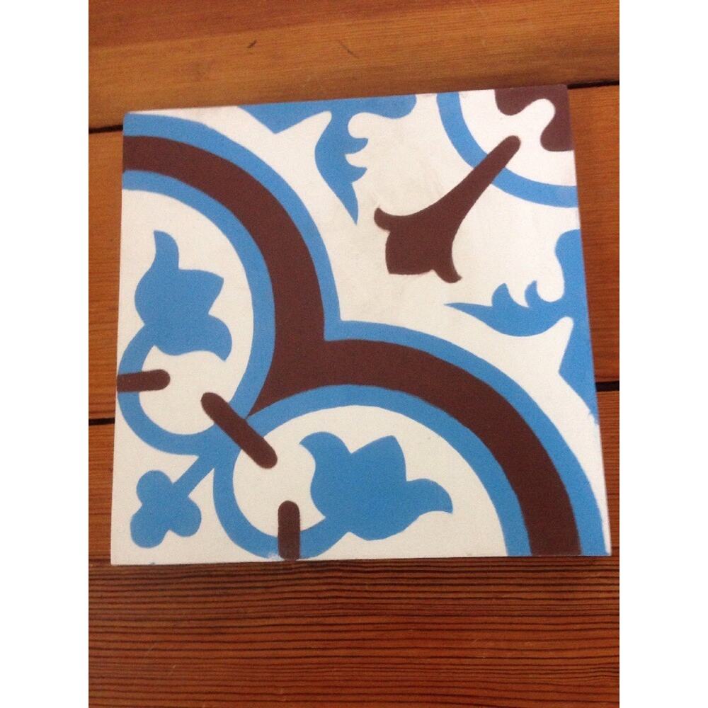Granada Tile Echo Collection Cluny Cement Tile Sample 8"x8" Overstock.com
